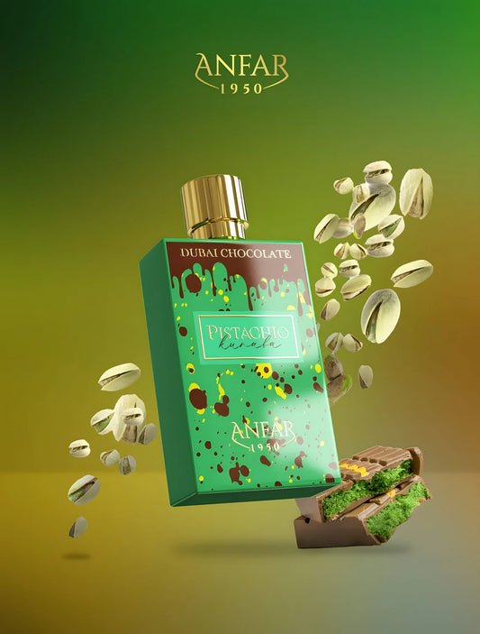 ANFAR 1950 Dubai Chocolate Pistachio Kunafa Eau De Parfum