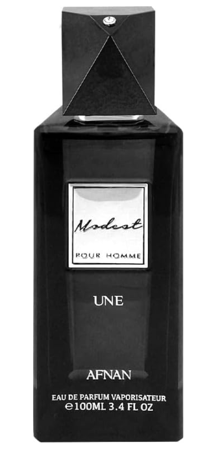 Afnan Modest Une for Man Eau de Parfum Spray, 3.4 Ounce