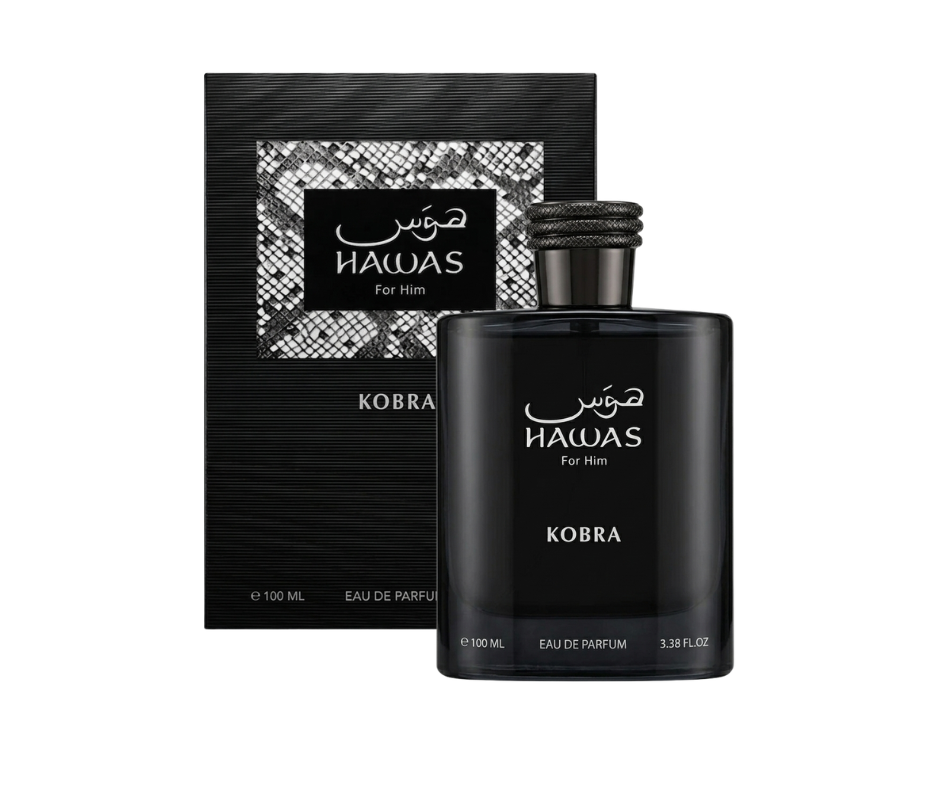 Rasasi Hawas Kobra Perfume Spray for Men – 100ML
