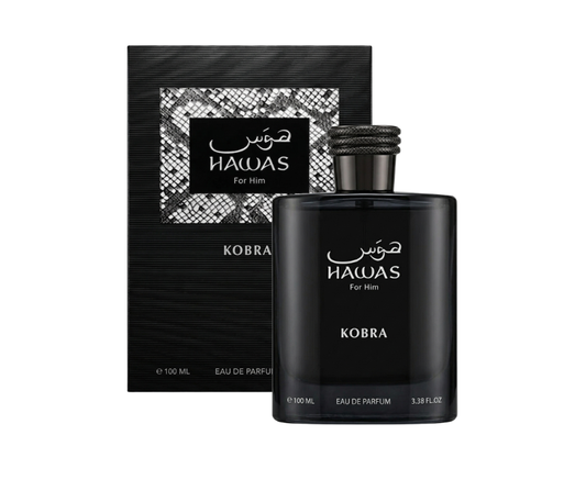 Rasasi Hawas Kobra Perfume Spray for Men – 100ML