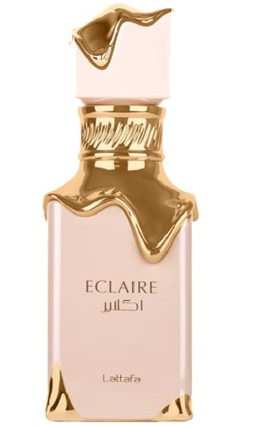 Lattafa Eclaire Eau de Parfum Spray for Women, 3.4 Ounce
